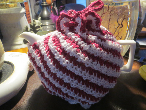 CandyCaneTeaCozy