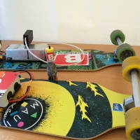 Electric long boards with Arduino-powered remote controls