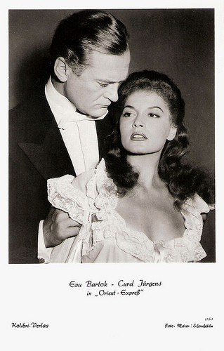 Eva Bartok, Curd Jürgens