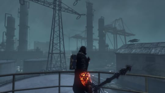 My Dragon looks out over the Kaidan docks in The Secret World