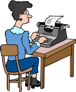 woman-at-typewriter