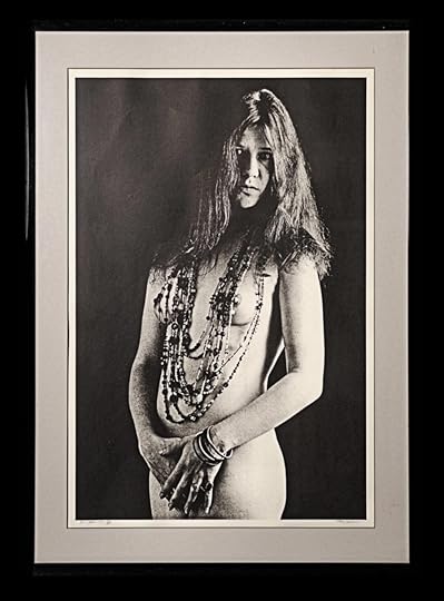 Janis Joplin nude, Eddie Wilson's Armadillo & Threadgill's Collection Auction