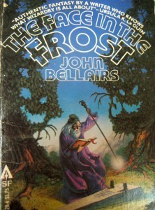 Cover of fantasy novel The Face in the Frost by John Bellairs.