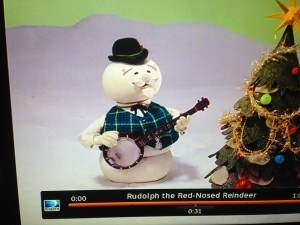 claymation snowman