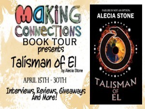 talismanofelibanner 300x225 Making Connections Book Tour Presents Talisman Of El