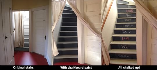 hallway before and after