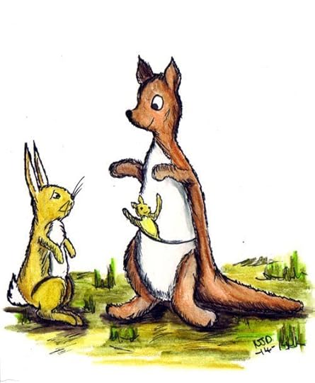 Rabbit, Kanga and Roe by Nick Davis