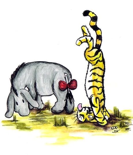 Classic Eeyore and Tigger by Nick Davis