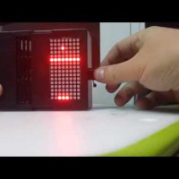 Zola’s New Pong v2.0 uses a MAX7219 and potentiometer to control the ‘matrix’