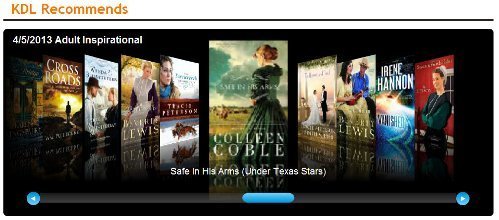 Top Ten Adult Inspirational 4-5-2013