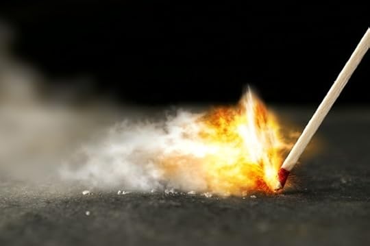 A Wooden Kitchen Match Striking on a Grey Slate Surface - Photo courtesy of ©iStockphoto.com/TheCrimsonMonkey, Image #7829867