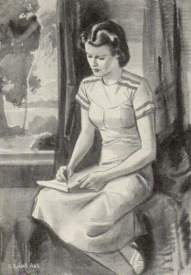 Illustration by H Russell Hall
