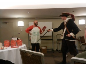 Keith Stevenson and Adam Browne