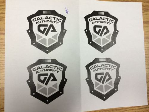 Choices for the GA (Galactic Authority) emblem