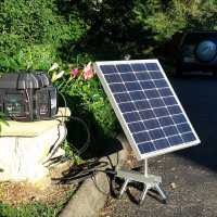 Tactical solar power is ideal for the zombie apocalypse, electrical grid failure and even camping!