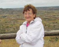 Mom in North Dakota, Sept. 2010