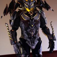 David Carpenter’s Didact costume complete down to the smallest detail