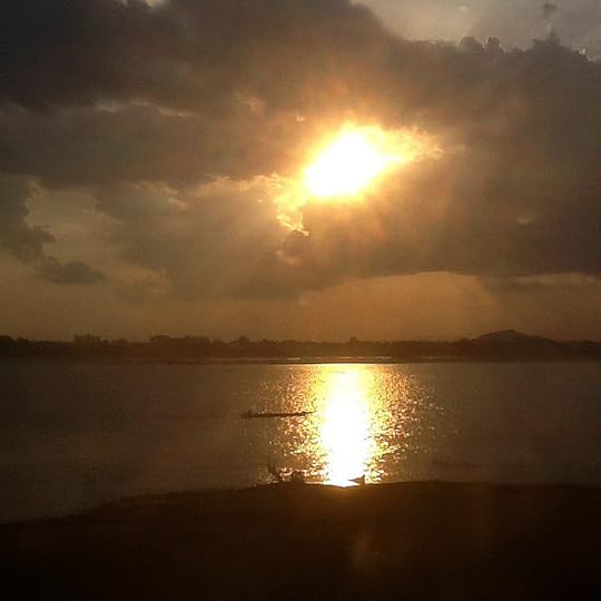 Sunset Suvanakhet - Mekong