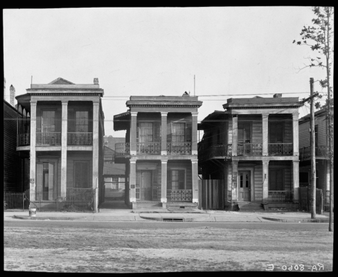 12. Walker Evans, Frame Houses, New Orleans, Louisiana, 1936 copy