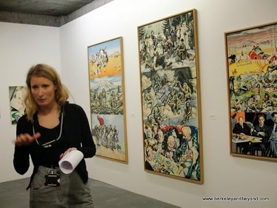 Erro exhibit at Hafnarhus branch of Reykjavik Art Museum in Iceland