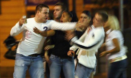 Alcohol fuelled violence 001