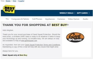 Best Buy Email