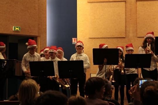 That's Gabriel on the trumpet there.