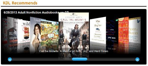 Top Ten Adult Nonfiction Audiobooks 6-28-2013