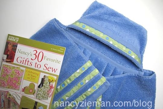How to sew kids' towel wraps Nancy Zieman