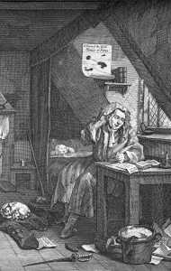 Hogarth's Starving Poet