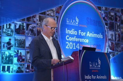 Ace Bourke at the FIAPO conference in Jaipur