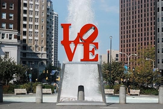 LOVE statue by Robert Indiana