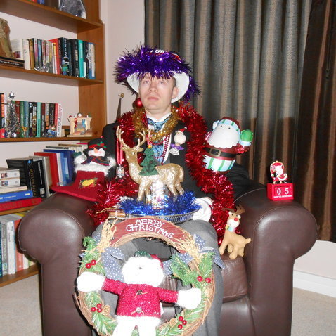 Zombie Santa Balloon really is 5 years old!