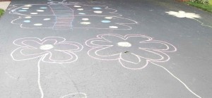 Cool driveway art