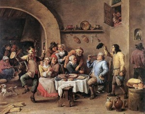 painting-of-twelfth-night-a-reference-to-the-pagan-twelve-days-of-saturnalia-or-christ-mass-in-which-the-lord-of-misrule-is-persecuted-and-oftentimes-killed