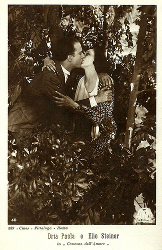 Dria Paola and Elio Steiner in La canzone dell'amore