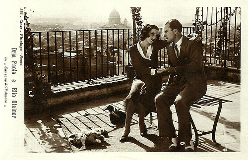 Dria Paola and Elio Steiner in La canzone dell'amore