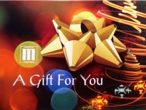 A movie gift card? Yes, please. 