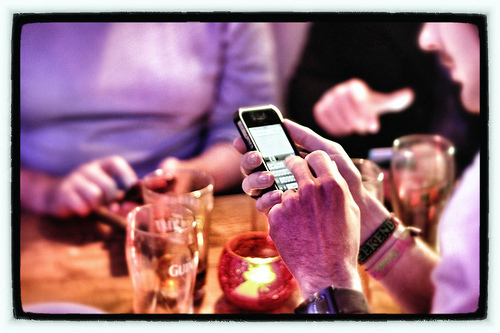 an evening playing 'smartphone' pub quiz with the exeter twitterati!