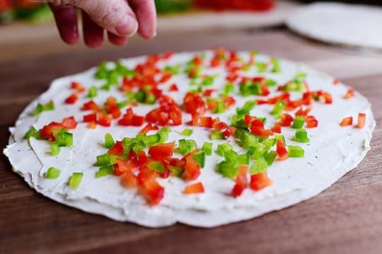 Christmas Tortilla Rollups