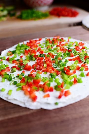 Christmas Tortilla Rollups