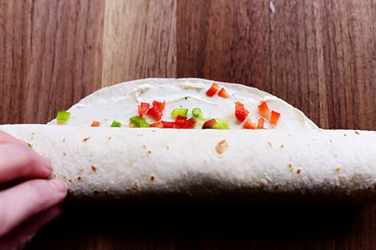 Christmas Tortilla Rollups