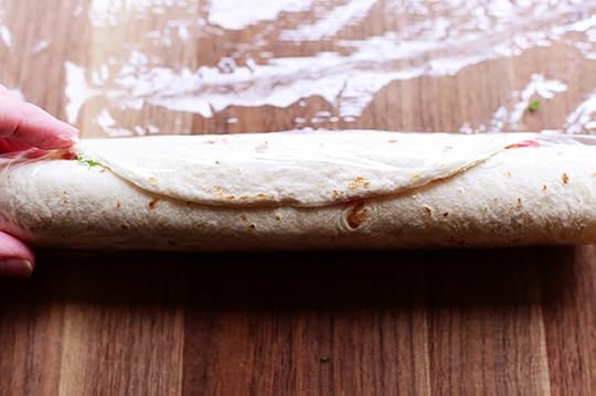 Christmas Tortilla Rollups