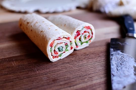 Christmas Tortilla Rollups