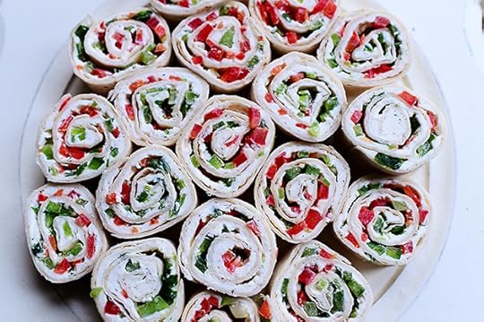 Christmas Tortilla Rollups