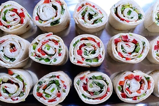 Christmas Tortilla Rollups