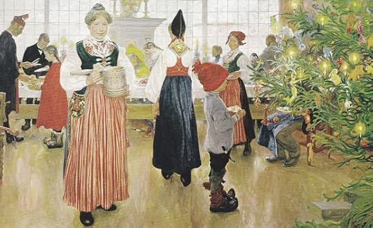 Christmas Morning by Carl Larsson