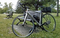 bike and copywriting
