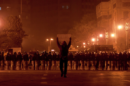 Tahrir Protester, Jan 25