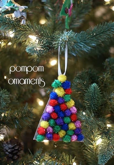 An easy pompom ornament craft for little ones